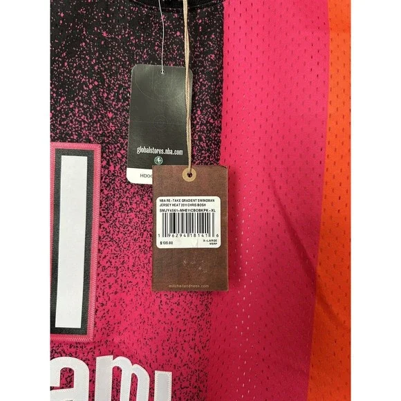 Mitchell & Ness Miami Heat Chris Bosh Swingman Jersey Size XL 2011-2012 NEW
